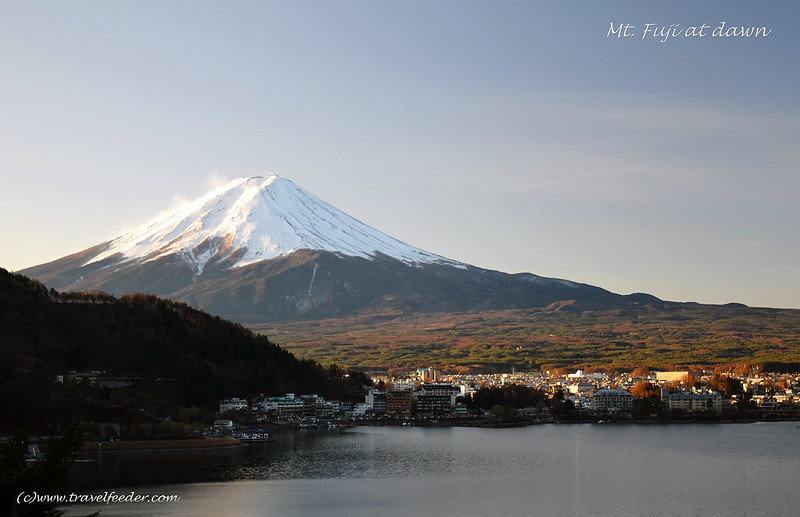Kawaguchiko - Mt Fuji at dawn