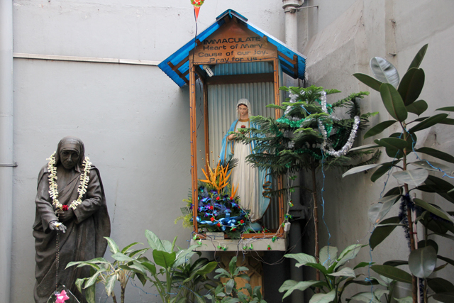 Entrance of Mother Teresa House