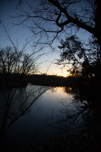 sunset creek river ngc kansas winfield fantasticnature