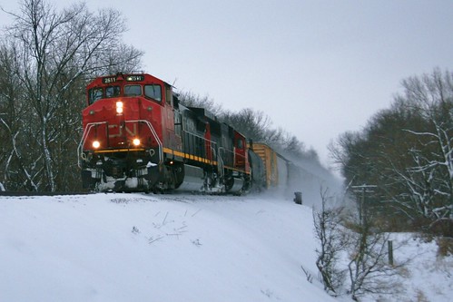 winter snow cn trains blowingsnow canadiannational