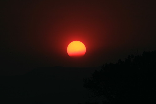 camera sunset fire wyoming