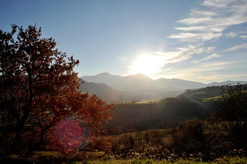 italy panorama sun mountain landscape nikon italia sole montagna 2012 cagli d700 mikyago