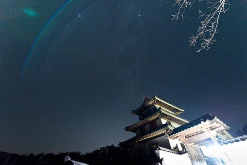 blue winter light sky nature beautiful japan night landscape photography star nikon 日本 d800 1424 nikoor 1424mm