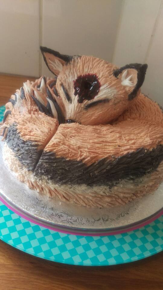 Fox Cake by Chloe Terzic‎