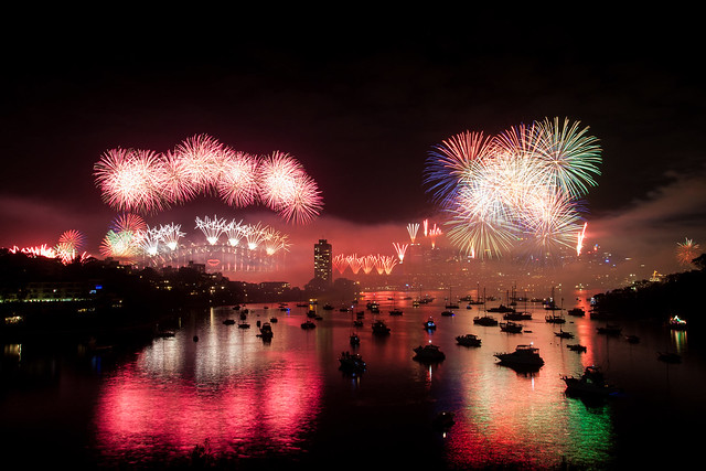 Sydney NYE 13 Fireworks