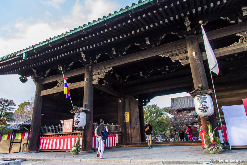 A la entrada de templos también puedes ver kadomatsu