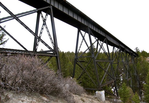 bridges bnsf railroads trestles northernpacificrailway montanahistory montanarailroads