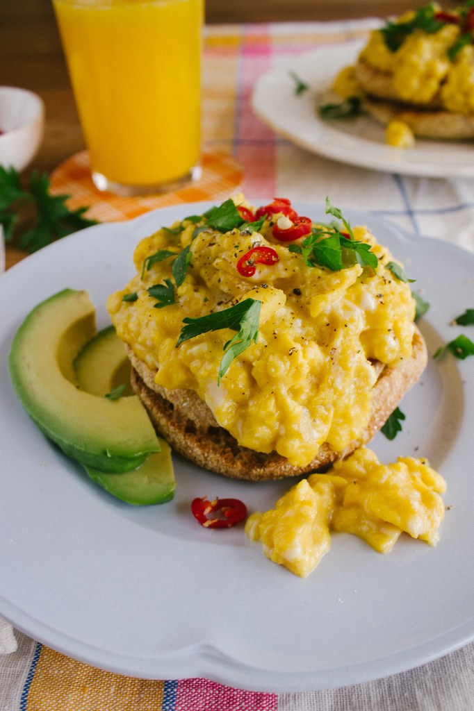 Perfect Scrambled Eggs with a Twist