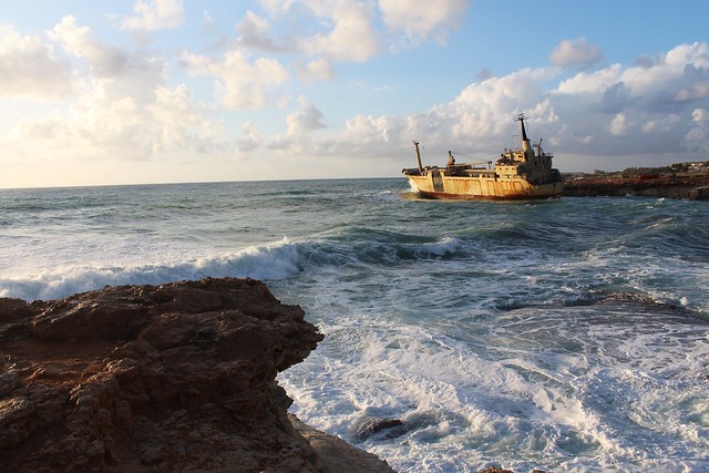 EDRO III Freetown Shipwreck at Peyia Sea Caves