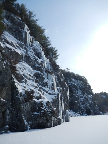 ice parrysound climbing iceclimbing milllake