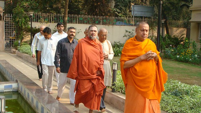 Swami in RamakrishnaAshram 2013