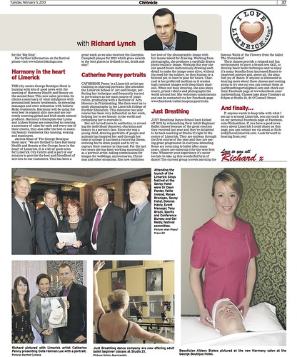 Limerick Chronicle Column 5 Feb 2013
