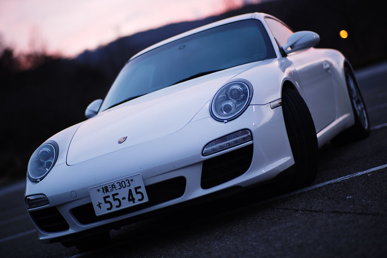 Planar : Weiß Porsche 911