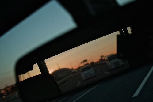 sunset japan mirror evening sigma niigata foveon x3 x3f 2013 dp2x 軽トラは視界良好