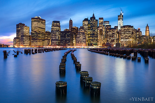 New York City - Manhattan Skyline Twilight
