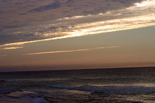 beach sunrise gulf pensacola