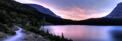 sunrise nationalpark nikon glaciernationalpark hdr d300 18200mm photomatix