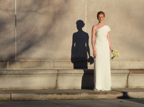 meridianhill washingtondc dc districtofcolumbia park outdoor wall light shadow dusk sunset natural dress gown wedding white flowers bouquet female girl woman standing candid portrait portraiture people person culture ritual custom bride cultural meridianhillpark pleasantplains reed malcolmxpark