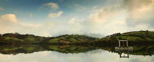 landscape agua paisaje panoramica invierno embalse asturies elcampo morcin paisajerural jesusportal alfilorios