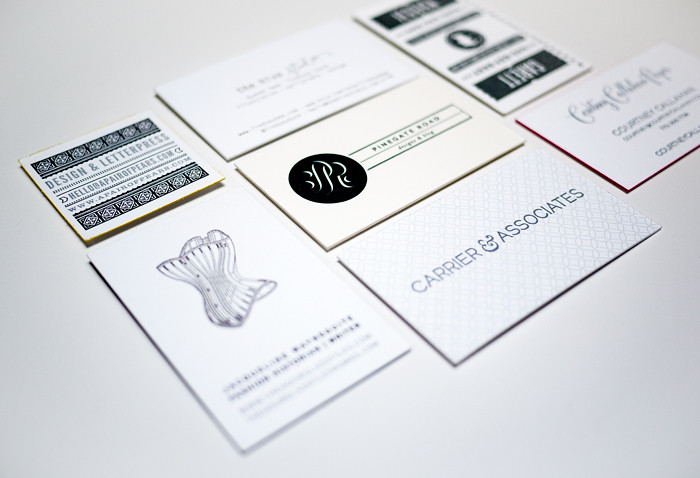Alt Summit Business Cards 2013 - Black and White Pile