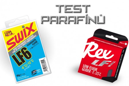 Test parafínů - SWIX LF6 vs. REX LF Black