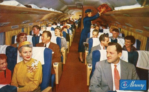 Airfare prices in 1950s