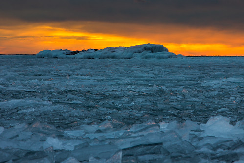 blue winter orange sun lake ice up minnesota rock clouds sunrise canon photography north superior pack workshop shore february mn