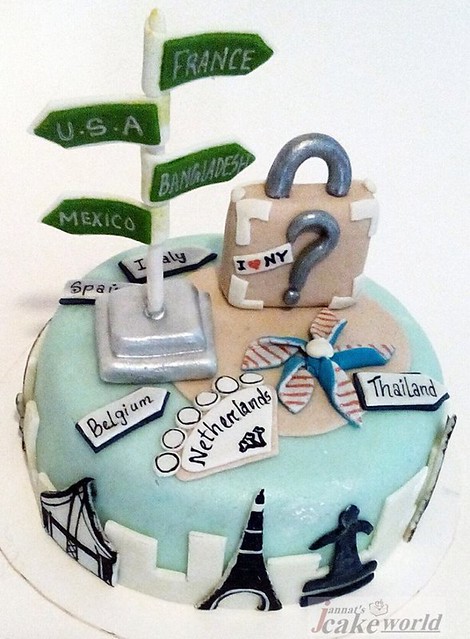 Traveller's Cake by Cake World