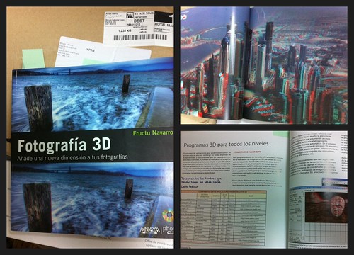 Fotografia 3D by Fructu Navarro スペイン語初の3D BOOK 約400ページの豪華本