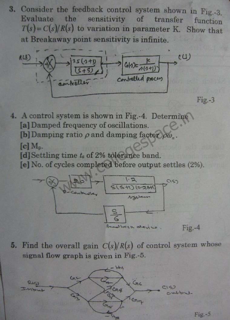 NSIT Question Papers 2012  6 Semester - Mid Sem - IC-314
