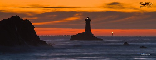 ocean longexposure sunset sky lighthouse seascape nature brittany bretagne pointeduraz breizhscapes