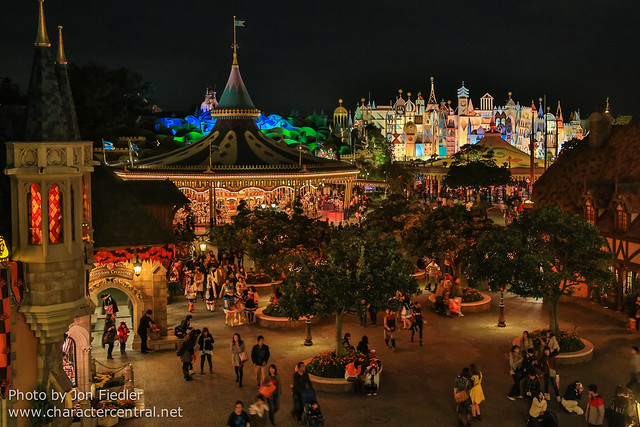 TDR Oct 2012 - A view of Fantasyland from above