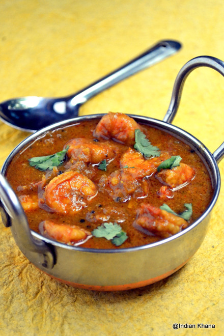Chettinad Prawn Curry