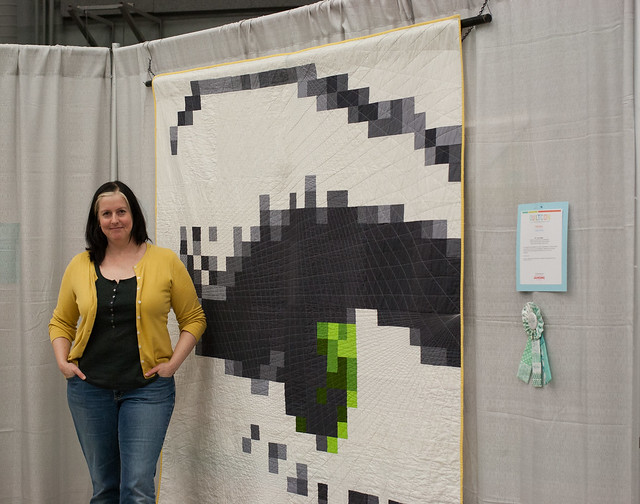 My eye! With me! At Quiltcon!
