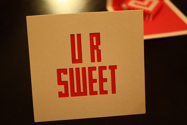 U R Sweet Valentine's Day Card
