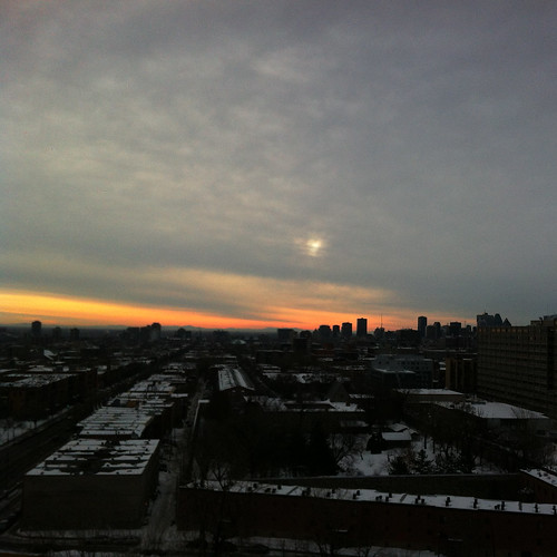 winter sunrise aperture montréal rosemont iphone4 iphoneography iphoneographie