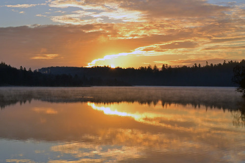winter lake reflection sunrise denmark vinter danmark 2012 sø silkeborg almind nikond3100 alminsø