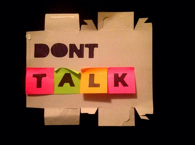 Don't talk