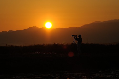 morning japan dawn nikon niigata cameraman 2012 d90 朝日 fukushimagata 福島潟 viewnx