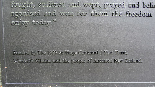 Kate Sheppard Memorial
