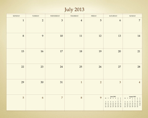 ADIDAP 2013 Calendar - retro - UK