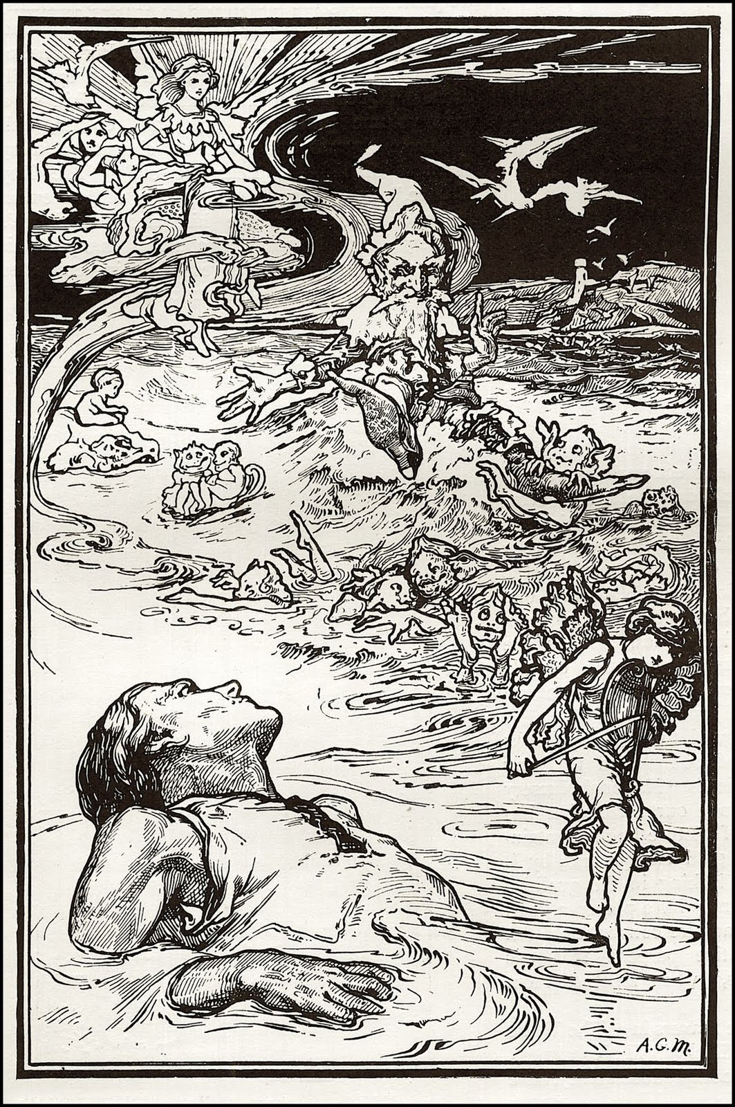 Archie MacGregor — Illustration from Katawampus, 1927