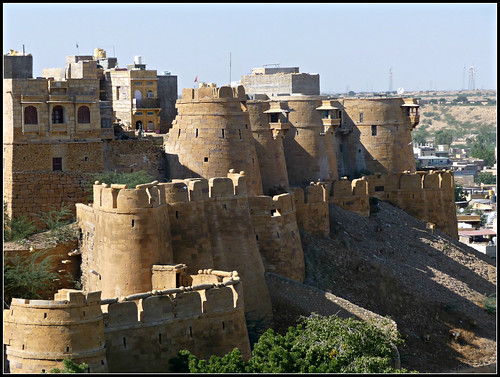 india fort jaisalmer rajasthan