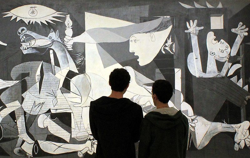 MADRID / Museo Nacional Centro de Arte Reina Sofía, Guernica de Picasso (20/02/2013)