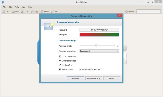 SafeWallet 3 Password Generator Capture 570px