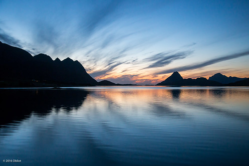 anm nordland sunset obliot montains canon grandenord sea norway eos ef24105 eos6d orange flickr midnight nord 6d sky agosto blue clouds bø norvegia no