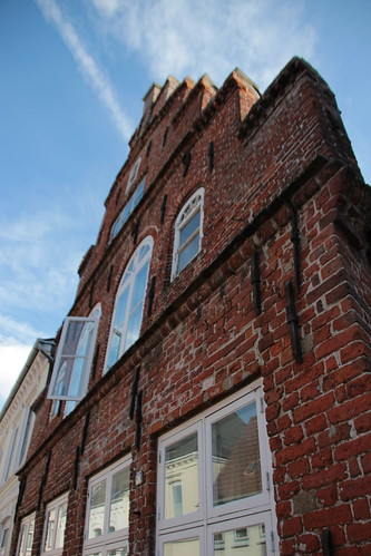 haus house fassade facade backstein redbrick