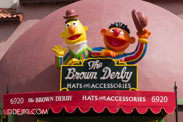 The Brown Derby - now with Bert and Ernie