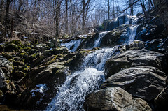 Waterfall in Shenandoah National park