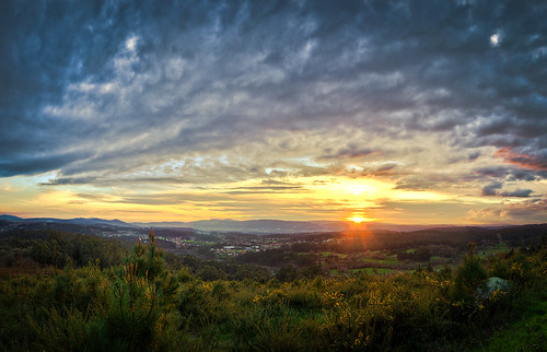 santiago sunset panorama canon de atardecer day cloudy sigma galicia galiza compostela monte 1020 pedroso 60d correxins